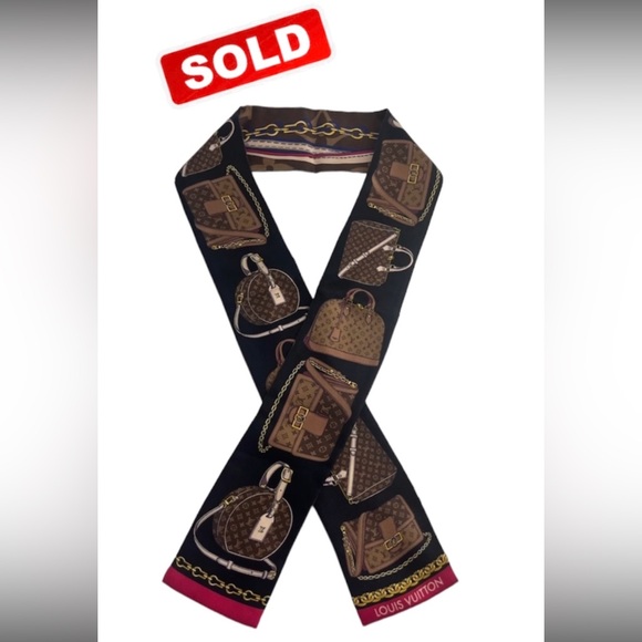 Louis Vuitton Accessories - Louis Vuitton tribute to bandeau  [LuxeFindsResale.com]